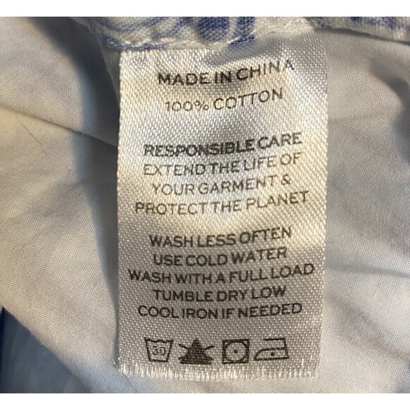 Hill House Unisex sz L The Leo Short Blue Mosaic - Picture 11 of 11